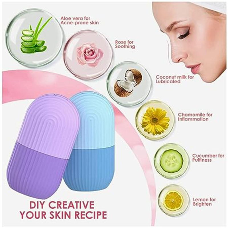 Ice Roller for Neck, Face & Eyes - Massager for Reducing Puffiness