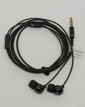 Creative Ep-530 Earphone (With Mic) - Headphone - Ear Phone - Earphone