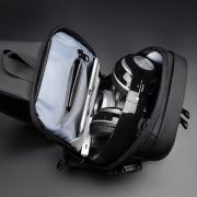 Men's Multi-function Anti-theft USB Shoulder Bag Crossbody Bag Travel Sling Bag Pack Messenger Pack Chest Bag
