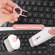 Computer Keyboard Cleaner Brush Kit, Earphone Cleaning Pen For Headset, Keyboard Cleaning Tools Cleaner Keycap Puller Kit