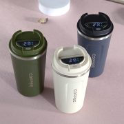 Stainless Steel Vacuum Coffee Cup Office Mug Creative Outdoor Leisure Car Cup