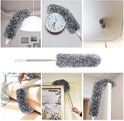Bendable Feather Duster with Extra Long Extendable Microfiber Duster