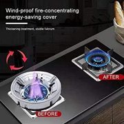 Energy Saving Gas Stove Cover | Windproof Disk Windshield Bracket | Universal Round Shape - 1 Piece