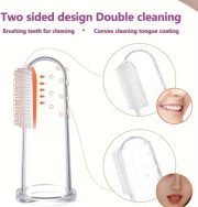 Soft Silicone Baby Teeth Cleaning Toothbrush