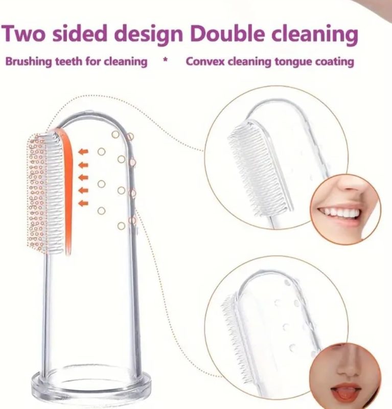 Soft Silicone Baby Teeth Cleaning Toothbrush