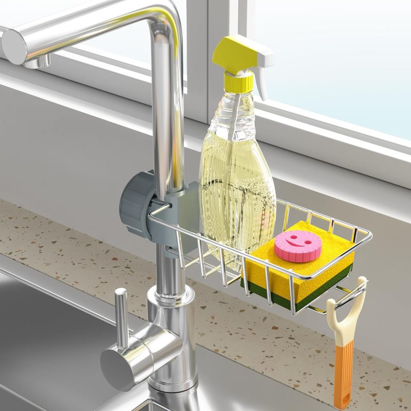Kitchen Sink Faucet Organizer