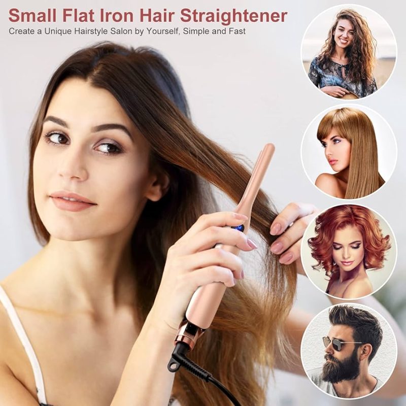 Mini Hair Straightener - Multicolor | Portable & Stylish