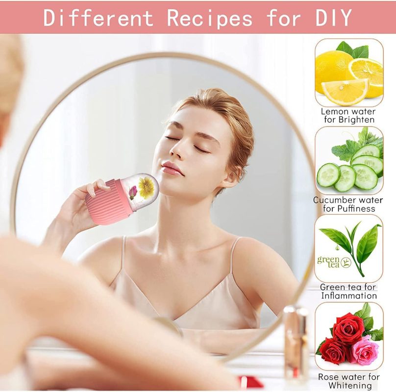 Ice Roller for Neck, Face & Eyes - Massager for Reducing Puffiness
