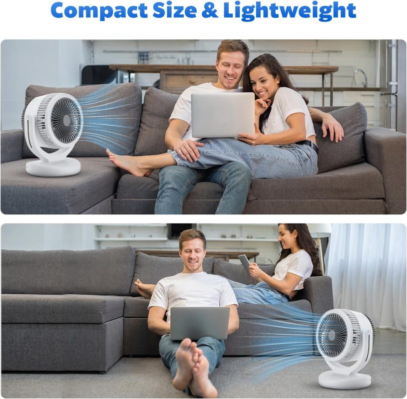 Portable Handheld Mini Rechargeable Fan Desk Creative Hand Fan 2 Speed 500mah Battery 3.7V Micro USB Charging Port Home Office Outdoor Reading Table
