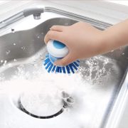 Dish Brush with Soap Dispenser for Dishes Pot Pan Kitchen Sink Scrubbing
