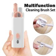 Computer Keyboard Cleaner Brush Kit, Earphone Cleaning Pen For Headset, Keyboard Cleaning Tools Cleaner Keycap Puller Kit