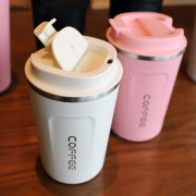 Stainless Steel Vacuum Coffee Cup Office Mug Creative Outdoor Leisure Car Cup