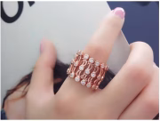 Ring Retractable Bracelet..