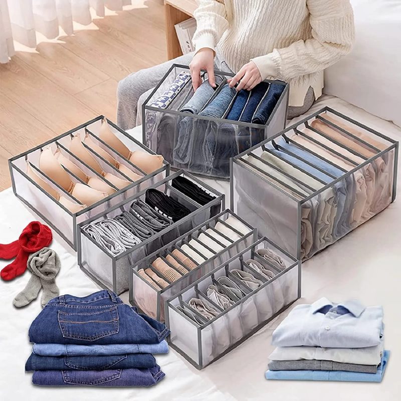 Foldable Jeans Storage Box Wardrobe