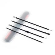 Stainless Steel Extractor Blackhead Remover Needles 4 Pcs Set