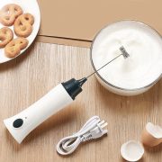 Handheld Coffee Mixer Frother Automatic Milk Beverage Foamer Cream Whisk Cooking Stirrer Egg Beater