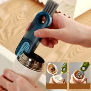 3 In 1 Cleaning Brush Rotatable Cleaning Cup Brush Multi-function Bottle Cleaning Brushes Kitchen Accessories Gap Cleaner
