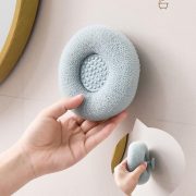 shower puff pure bath pouf luxurious exfoliation sponge for smooth skin