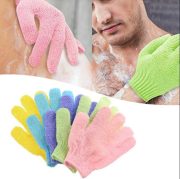 xfoliating Gloves | Shower Mitt Scrub Gloves for Smooth Bath - 2 Pcs