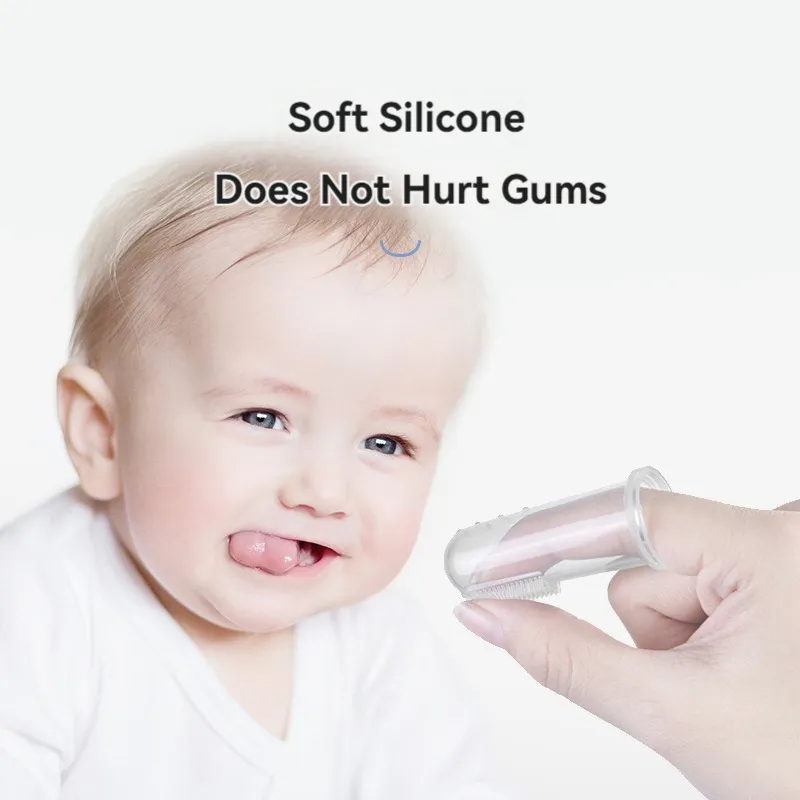 Soft Silicone Baby Teeth Cleaning Toothbrush