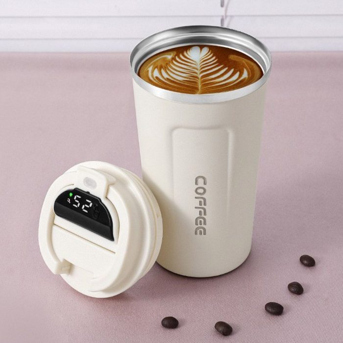 Stainless Steel Vacuum Coffee Cup Office Mug Creative Outdoor Leisure Car Cup