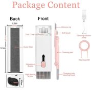 Computer Keyboard Cleaner Brush Kit, Earphone Cleaning Pen For Headset, Keyboard Cleaning Tools Cleaner Keycap Puller Kit