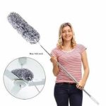 Bendable Feather Duster with Extra Long Extendable Microfiber Duster
