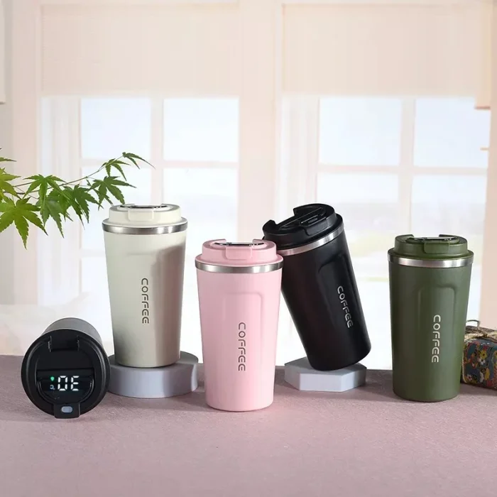 Stainless Steel Vacuum Coffee Cup Office Mug Creative Outdoor Leisure Car Cup