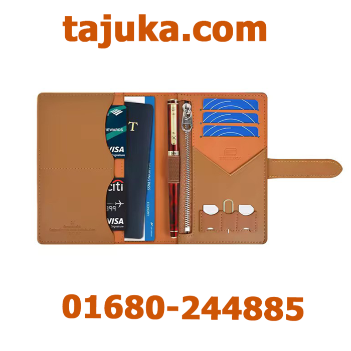 Premium Leather Passport Holder