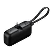 Power Bank with Built-in Cable & Connector (Lightning)