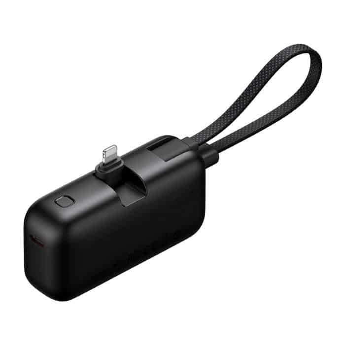 Power Bank with Built-in Cable & Connector (Lightning)