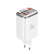 GaN Charger with Built-in Retractable Cable(EU Plug)