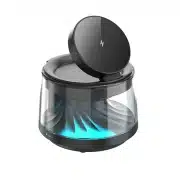WiWU Flow 5 in 1 Wireless Charger with ambient light & speaker Wi-W039